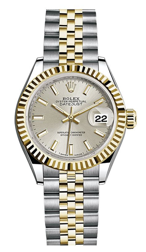 rolex 2 tone lds|Rolex lady Datejust 279173.